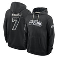 S.Seahawks #7 Uchenna Nwosu Player 2026 Black Logo Pullover Hoodies Limited Game Ndoa Stitched Jerseys