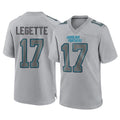 C.Panthers #17 Xavier Legette Player Gray Atmosphere Fashion Game Ndoa Stitched Jerseys