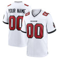 Custom TB.Buccaneers White Home Game Any Name & Numbers Ndoa Stitched Jerseys