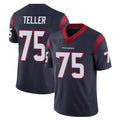 H.Texans #75 Wyatt Teller Player Navy Limited Vapor Untouchable Home Game Ndoa Stitched Jerseys