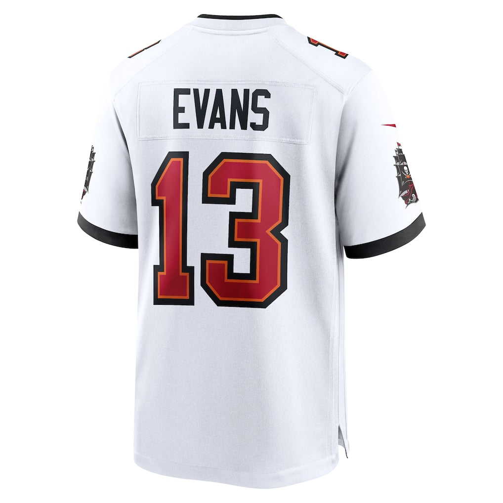 Ndoa TB.Buccaneers #13 Mike Evans White Game Jersey