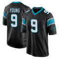 C.Panthers #9 Bryce Young Player Black Game Ndoa Stitched Jerseys