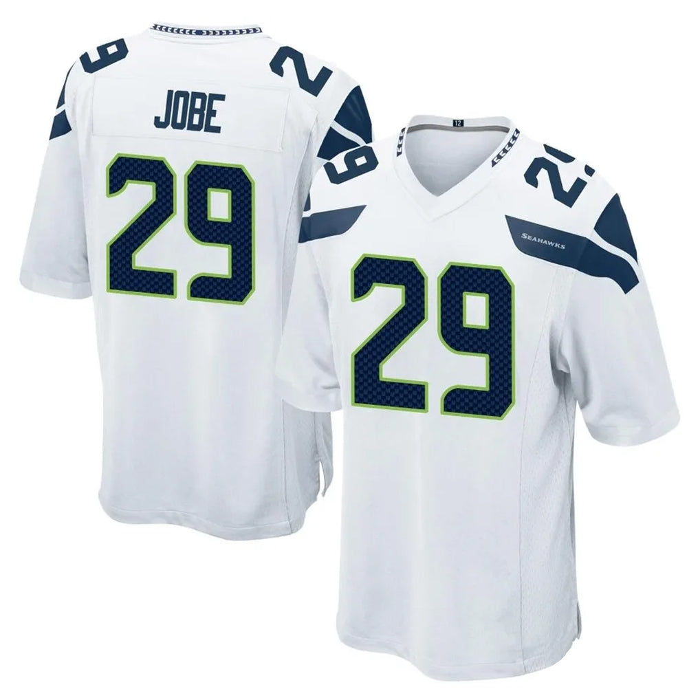 S.Seahawks #29 Josh Jobe Player White Home Game Ndoa Stitched Jerseys