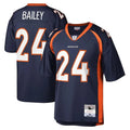 D.Broncos #24 Champ Bailey Player Navy Mitchell & Ness 2006 Legacy Limited Game Ndoa Stitched Jerseys