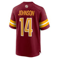 Ndoa W.Commanders #14 Josh Johnson Burgundy Team Game Jersey