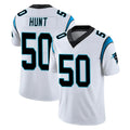 C.Panthers #50 Robert Hunt Player White Vapor Untouchable Limited Game Ndoa Stitched Jerseys