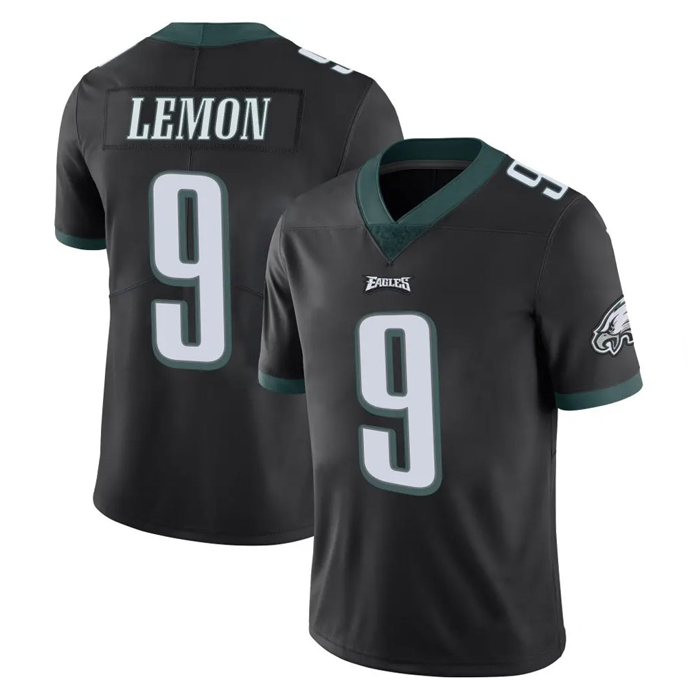 P.Eagles #9 Makai Lemon Player Black Limited Vapor Untouchable Home Game Ndoa Stitched Jerseys