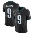 P.Eagles #9 Makai Lemon Player Black Limited Vapor Untouchable Home Game Ndoa Stitched Jerseys