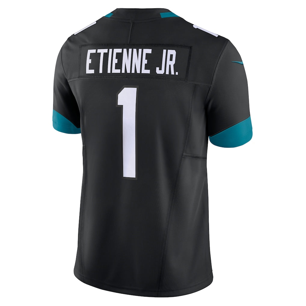 Ndoa J.Jaguars #1 Travis Etienne Jr Black Vapor F.U.S.E. Limited Jersey