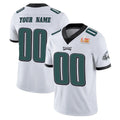 Custom P.Eagles White Limited Vapor Untouchable Super Bowl LIX Home Game Any Name & Numbers Ndoa Stitched Jerseys