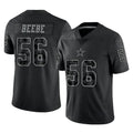 D.Cowboys #56 Cooper Beebe Player Black Limited Reflective Home Game Ndoa Stitched Jerseys