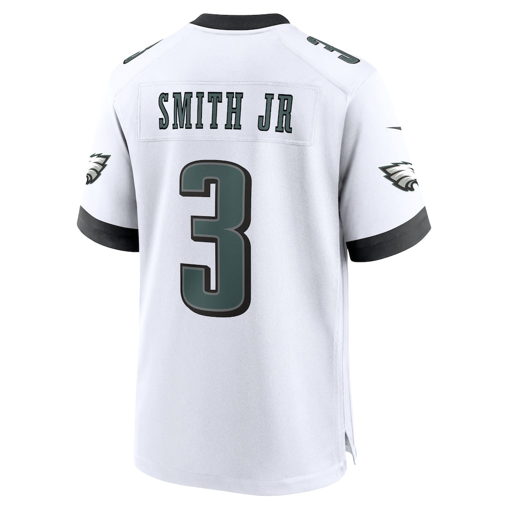 Ndoa P.Eagles #3 Nolan Smith White Game Jersey