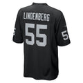 Ndoa LV.Raiders #55 Cody Lindenberg Black Team Game Jersey