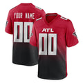 Custom A.Falcons Red Limited Home Game Any Name & Numbers Ndoa Stitched Jerseys
