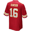 Ndoa KC.Chiefs #16 Len Dawson Red Game Retired Player Jersey