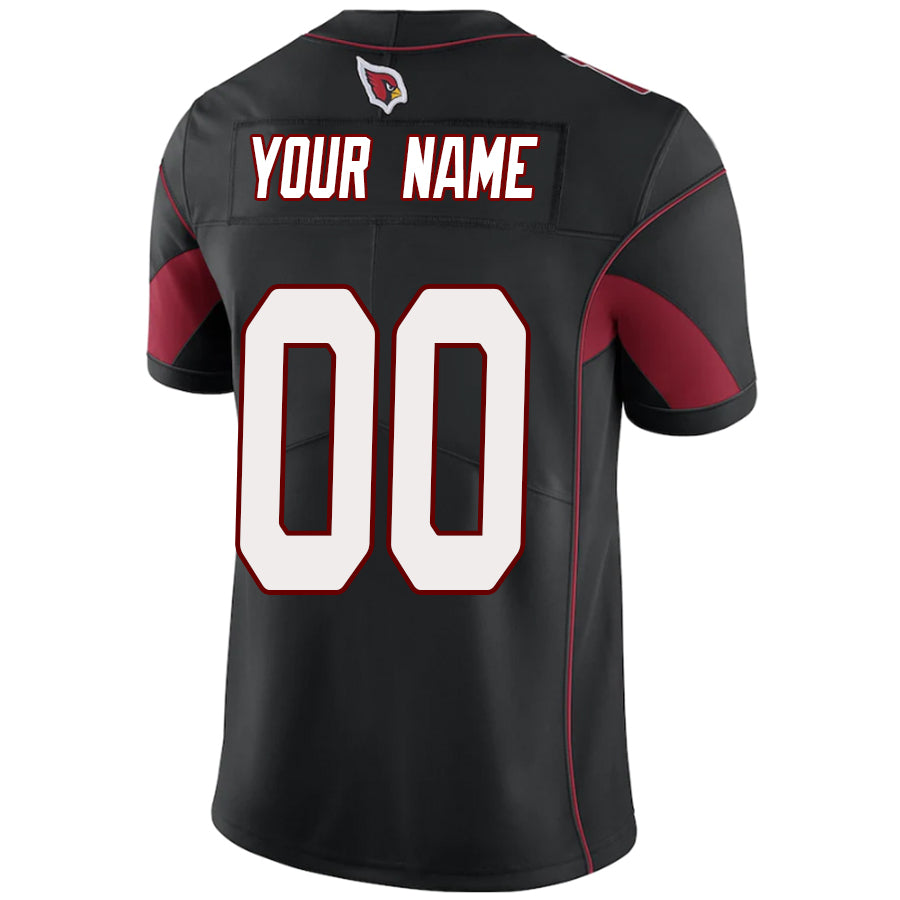 Custom A.Cardinal Black Vapor Limited Elite Ndoa Stitched Jerseys