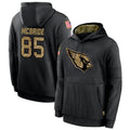 A.Cardinals #85 Trey McBride Player Black Salute to Service Hoodies Ndoa Stitched Jerseys