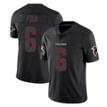 A.Falcons #6 Nick Folk Player Black Impact Limited Game Ndoa Stitched Jerseys