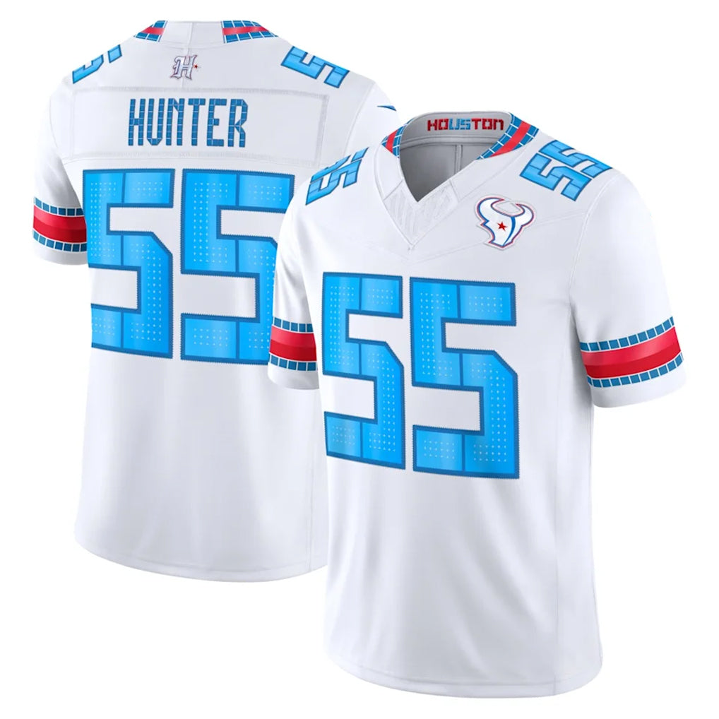H.Texans #55 Danielle Hunter Player Whtie 2026 Rivalries Vapor Limited Home Game Ndoa Stitched jerseys