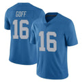 D.Lions #16 Jared Goff Player Blue Limited Throwback Vapor Untouchable Ndoa Stitched Jerseys