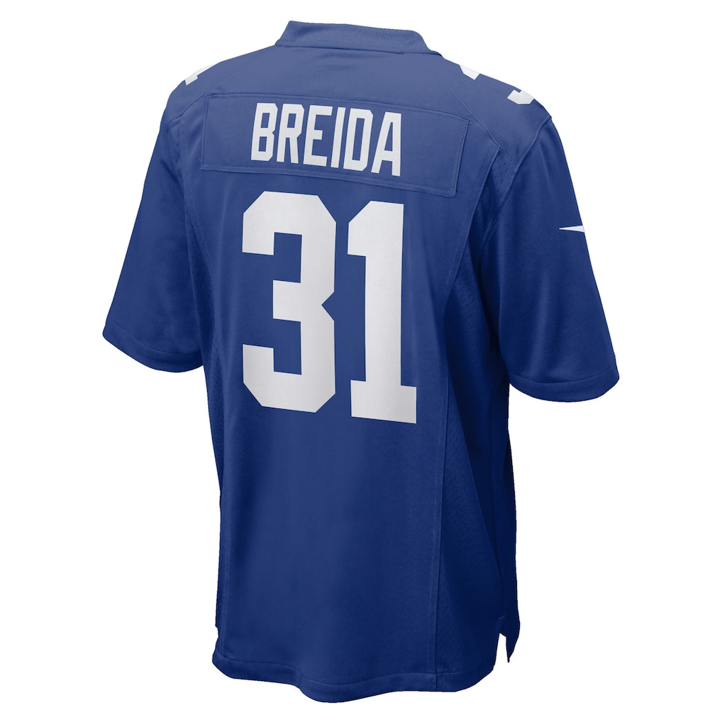 Ndoa NY.Giants #31 Matt Breida Royal Game Jersey
