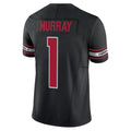 A.Cardinals #1 Kyler Murray Player Black Vapor F.U.S.E. Limited Home Game Ndoa Stitched Jerseys