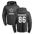 D.Cowboys #86 Luke Schoonmaker Player Ash One Color Pullover Hoodie Limited Ndoa Stitched Jerseys