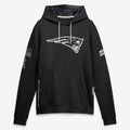 NE.Patriots 2026 Black Logo Pullover Hoodies Limited Game Ndoa Stitched Jerseys
