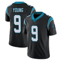 C.Panthers #9 Bryce Young Player Black Vapor Untouchable Limited Game Ndoa Stitched Jerseys