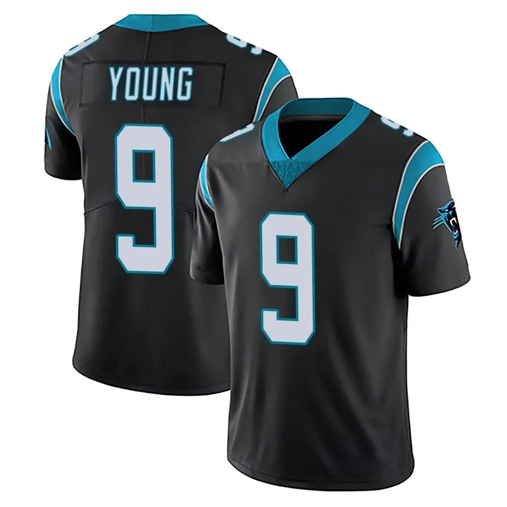 C.Panthers #9 Bryce Young Player Black Vapor Untouchable Limited Game Ndoa Stitched Jerseys
