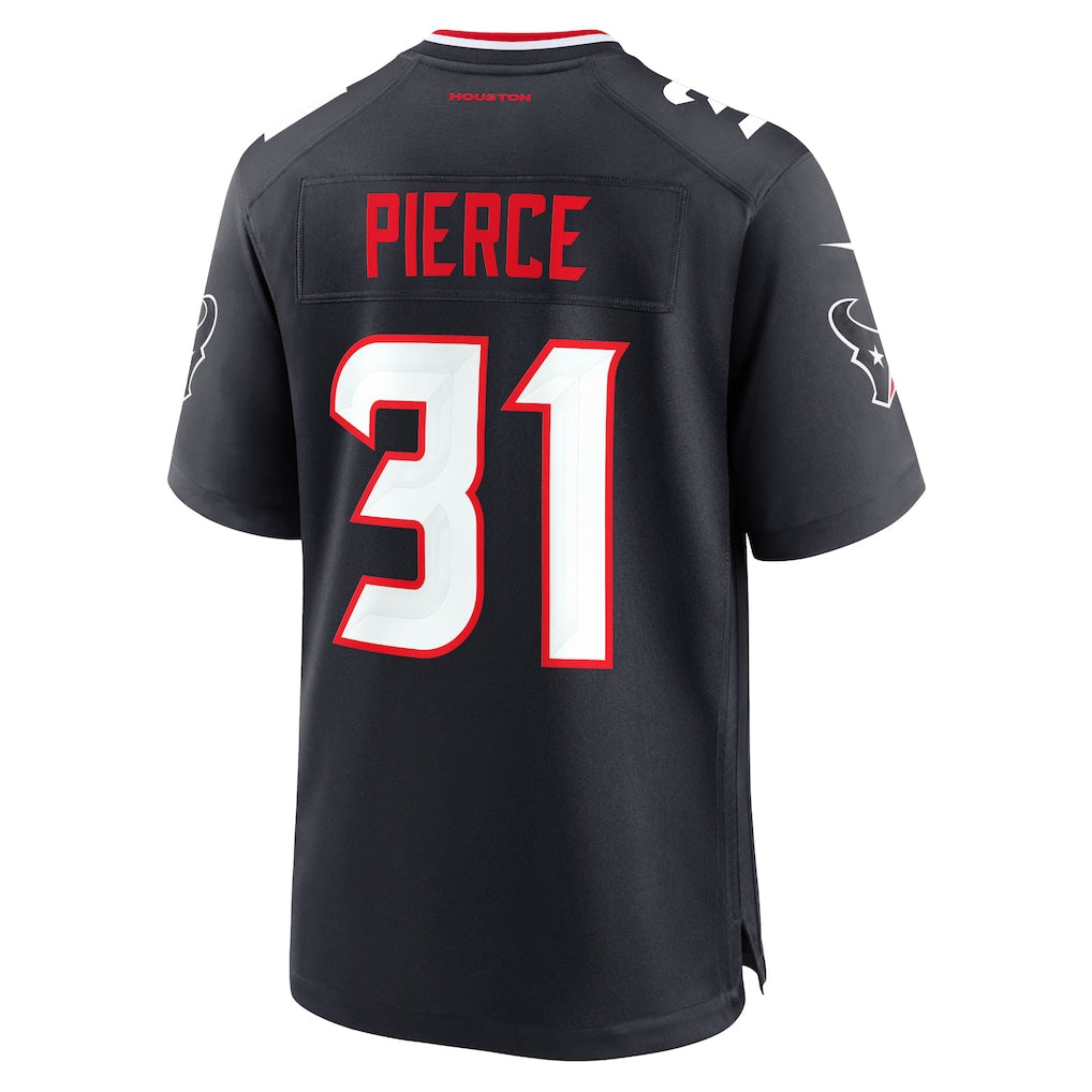 Ndoa H.Texans #31 Dameon Pierce Navy Game Jersey