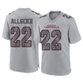 A.Cardinals #22 Tyler Allgeier Player Gray Atmosphere Fashion Home Game Ndoa Stitched Jerseys