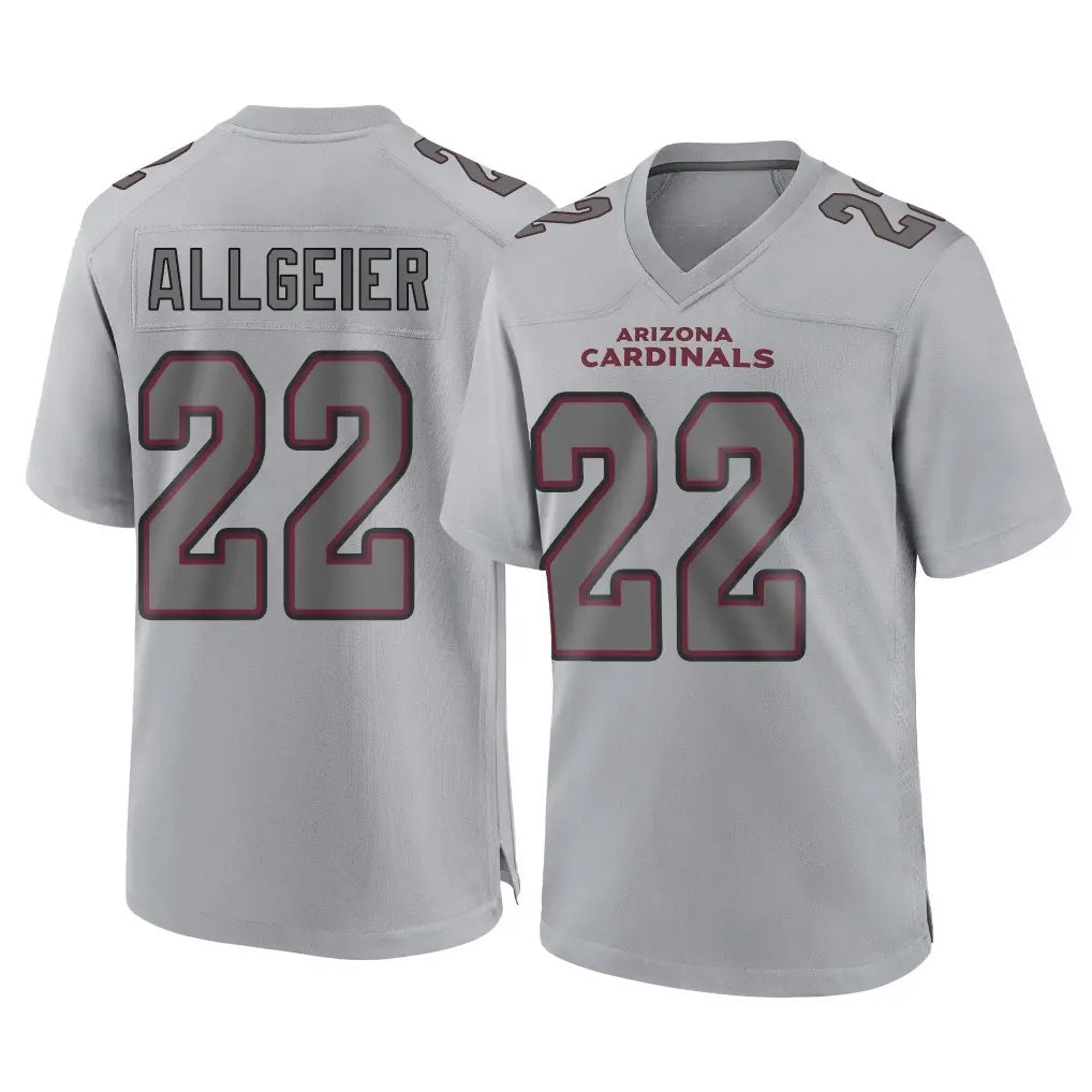 A.Cardinals #22 Tyler Allgeier Player Gray Atmosphere Fashion Home Game Ndoa Stitched Jerseys