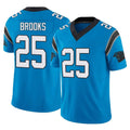C.Panthers #25 Jonathon Brooks Player Blue Vapor F.U.S.E. Limited Home Game Ndoa Stitched Jerseys