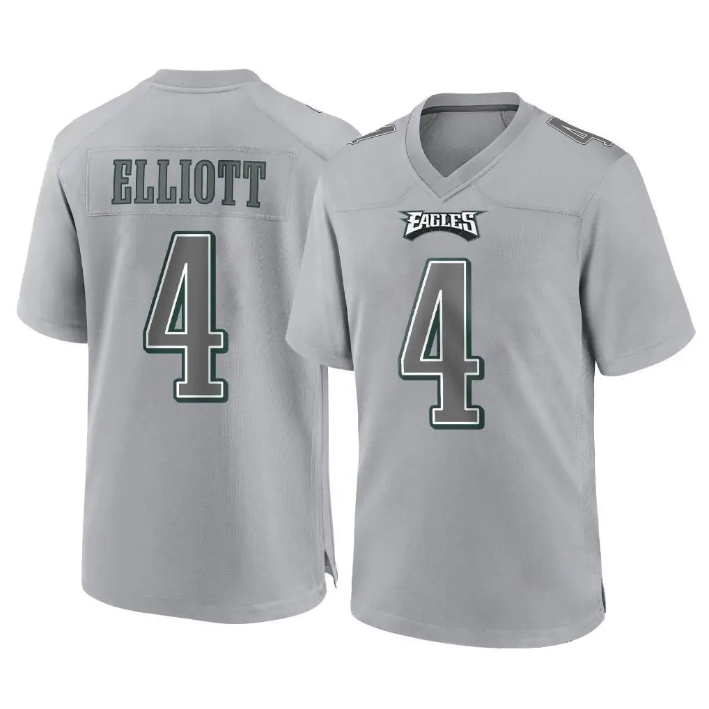 P.Eagles #4 Jake Elliott Player Gray Atmosphere Fashion Home Game Ndoa Stitched Jerseys