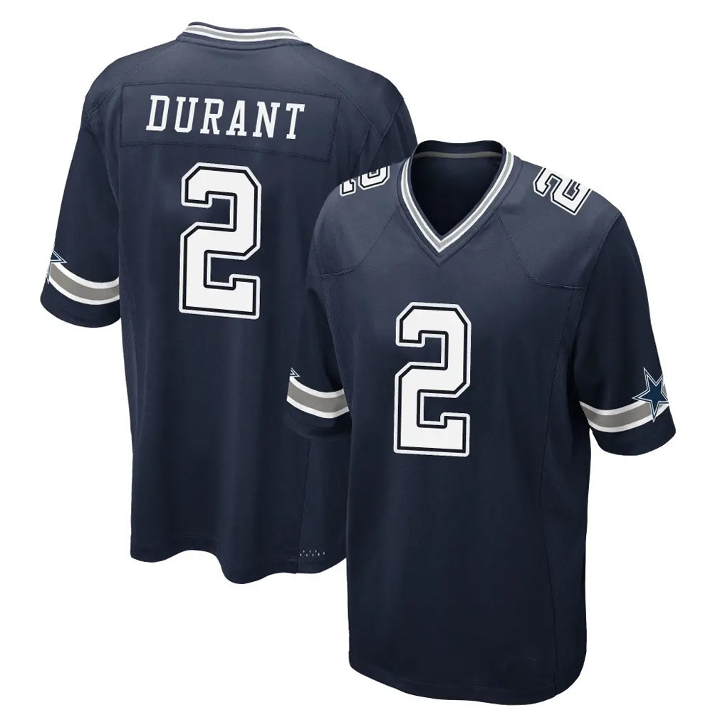 D.Cowboys #2 Cobie Durant Player Navy Home Game Ndoa Stitched Jerseys
