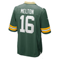 Ndoa GB.Packers #16 Bo Melton Green Team Game Jersey