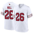 A.Cardinals #26 Evan Hull Player White Home Game Stitched Jerseys