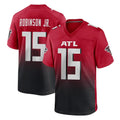 A.Falcons #15 Brian Robinson Player Red Home Game Ndoa Stitched Jerseys