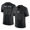Custom C.Bears Black REFLECTIVE Limited Game Any Name & Numbers Ndoa Stitched Jerseys