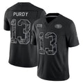 Ndoa SF.49ers #13 Brock Purdy Player Black Limited 2026 Salute to Service Home Game Stitched Jerseys