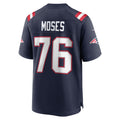 Ndoa NE.Patriots #76 Morgan Moses Navy Team Game Jersey