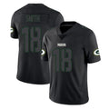 GB.Packers #18 Jonnu Smith Player Black Impact Limited Home Game Ndoa Stitched Jerseys
