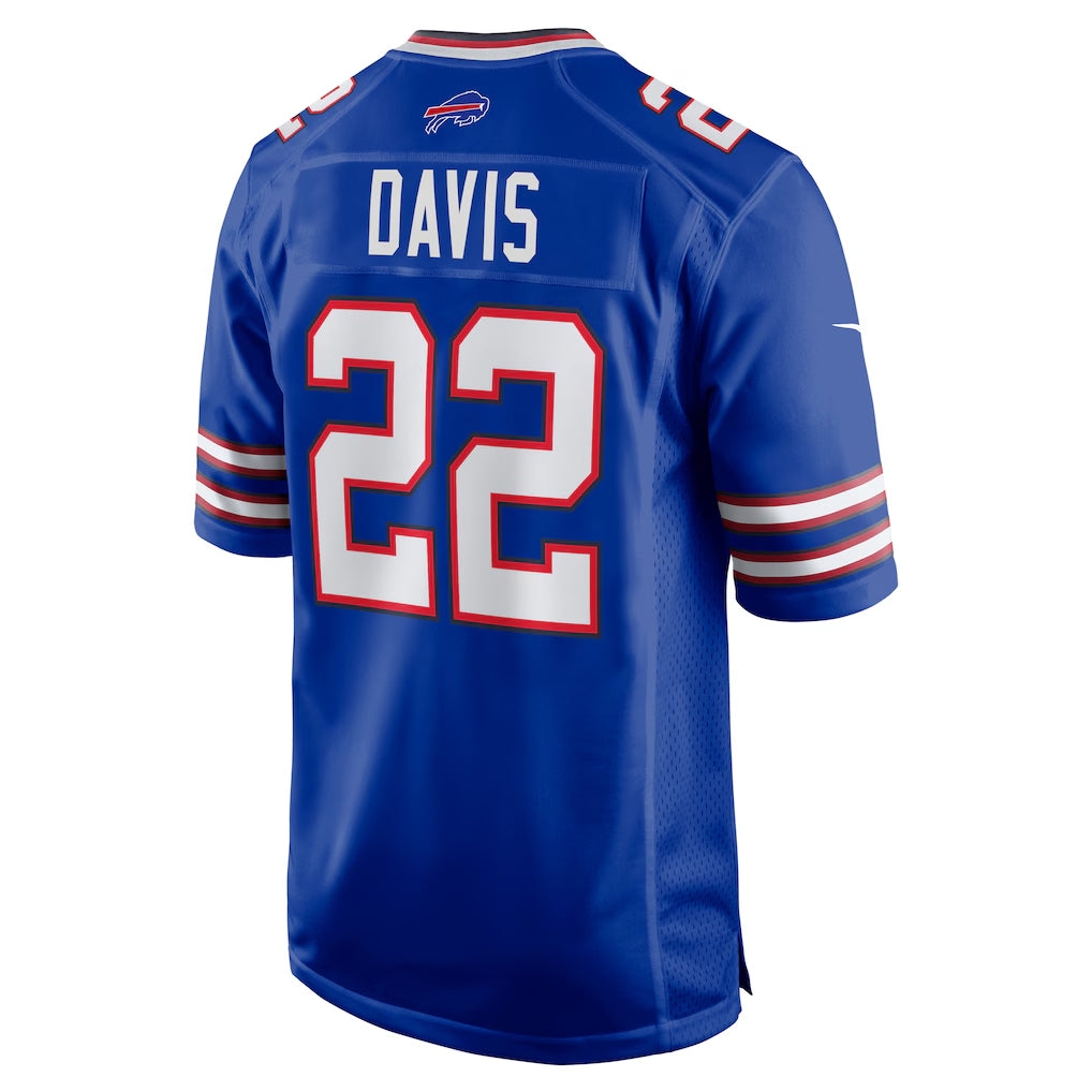 B.Bills #22 Ray Davis Player Royal Home Game Ndoa Stitched Jerseys