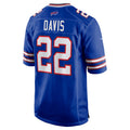 B.Bills #22 Ray Davis Player Royal Home Game Ndoa Stitched Jerseys
