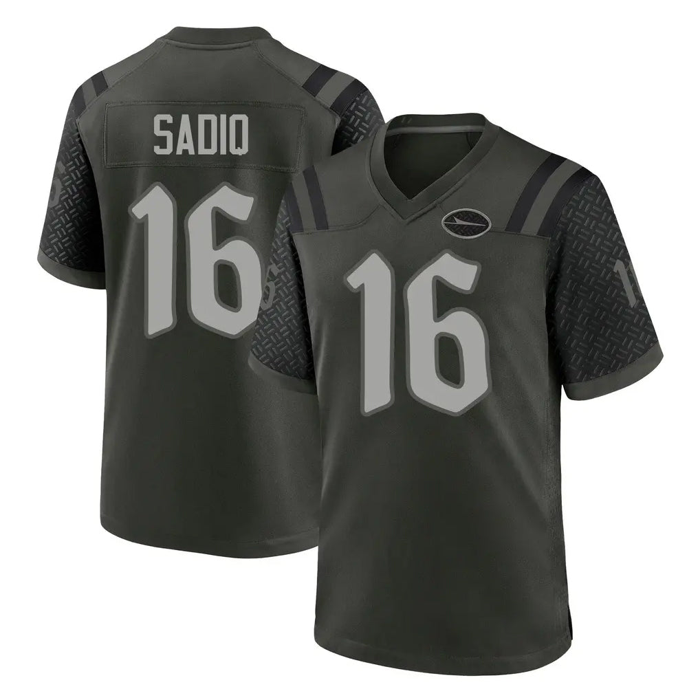 NY.Jets #16 Kenyon Sadiq Player Green 2025 Rivalries Collection Home Game Ndoa Stitched Jerseys