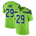 S.Seahawks #29 Josh Jobe Player Green Limited Color Rush Home Game Ndoa Stitched Jerseys