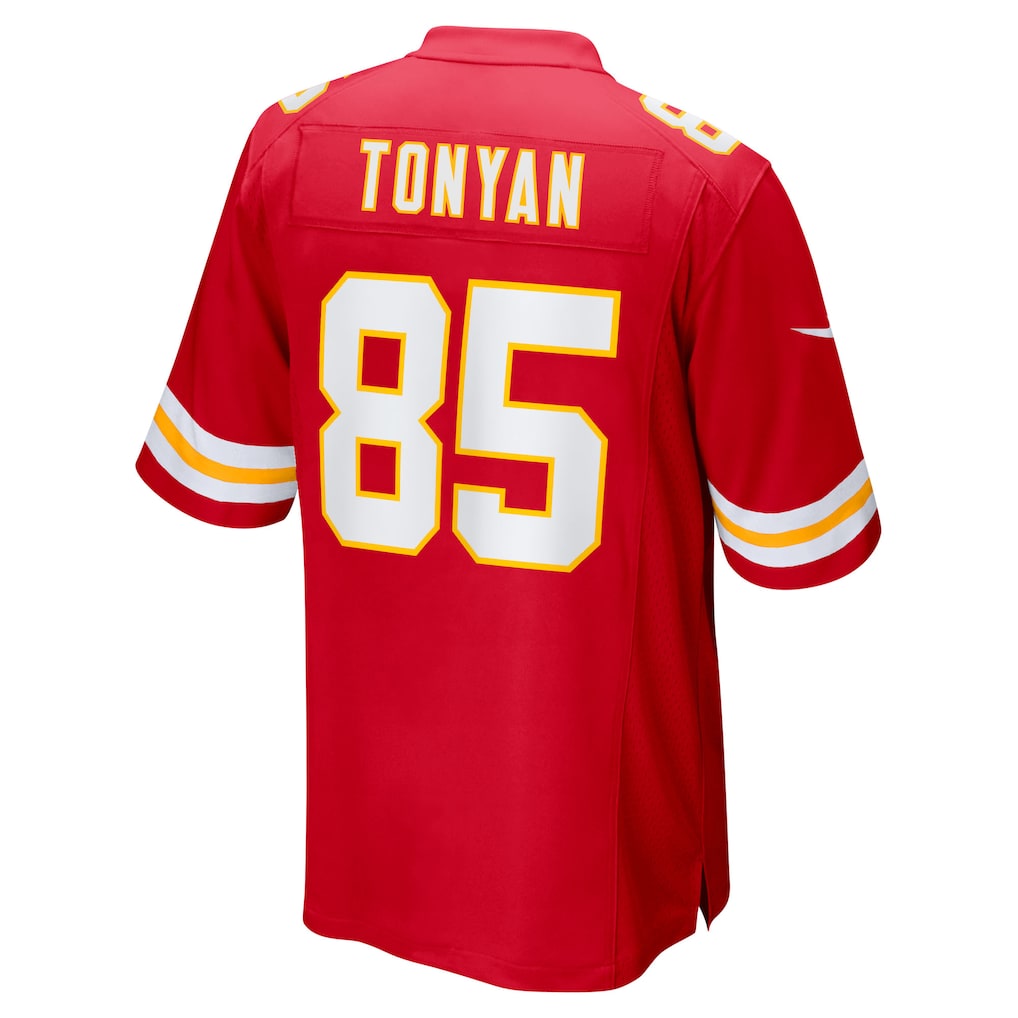 Ndoa KC.Chiefs #85 Robert Tonyan Red Game Player Jersey