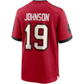 Ndoa TB.Buccaneers #19 Keyshawn Johnson Red Game Retired Player Jersey
