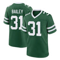 NY.Jets #31 David Bailey Player Green Legacy Home Game Ndoa Stitched Jerseys